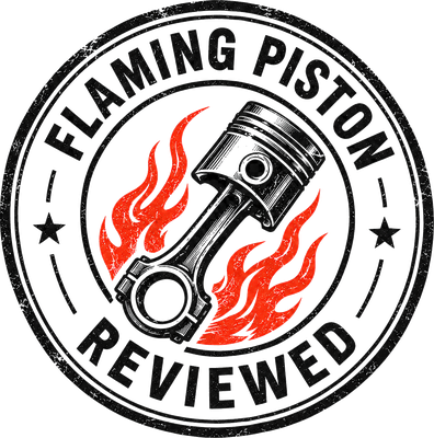 FlamingPiston Reviewed stamp